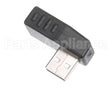 166184 Duke Usb. 2.0 Male To Female Rt. Angle Adapte