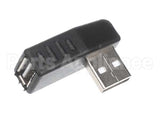 166184 Duke Usb. 2.0 Male To Female Rt. Angle Adapte