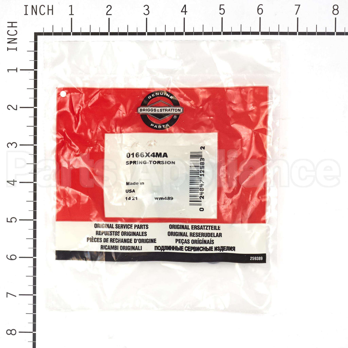 166X4MA Briggs & Stratton Spring-Torsion