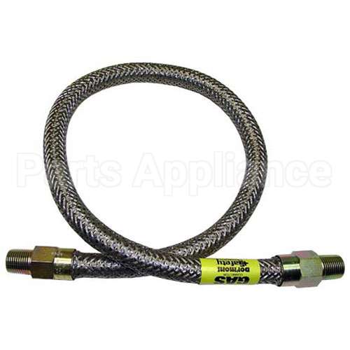 1675B-48 Compatible Dormont Gas Connector 3/4" Mpt X 48"