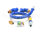 1675BPQ2S36 Dormont 3/4 Dia., 36 Blue Hose, Snapfast, 2 Swiv