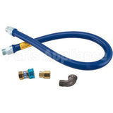 1675BPQ48 Compatible Dormont Gas Connector Kit 3/4" X 48" W/ Qd And Elbow