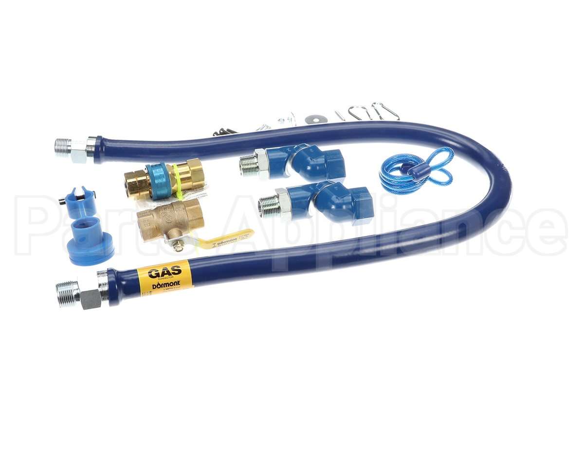 1675KIT2S48 Dormont 3/4 Dia., 48 Blue Hose, Snapfast, 2 Swiv