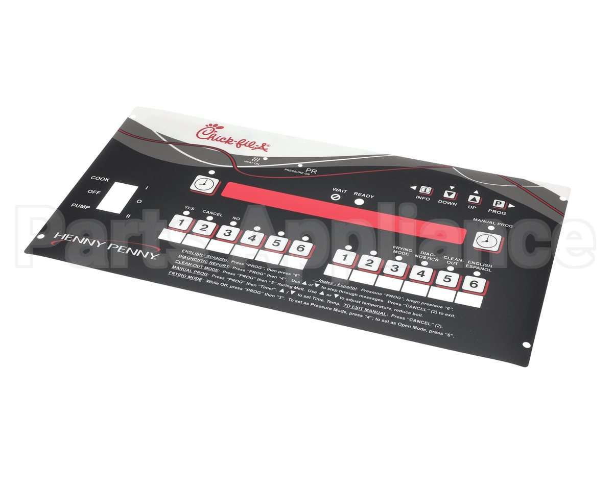 168300 Henny Penny Hybrid Control Decal