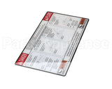 168572 Henny Penny Label-Lid Instr Eng/Spa