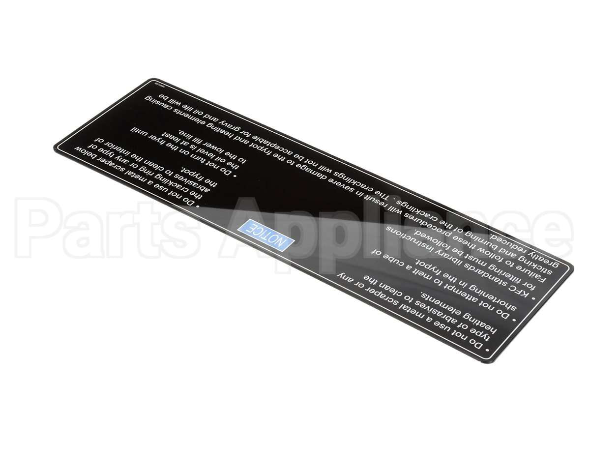 168573 Henny Penny Acrylic Label
