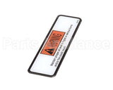 168576 Henny Penny Label-Danger Shortening-Evol