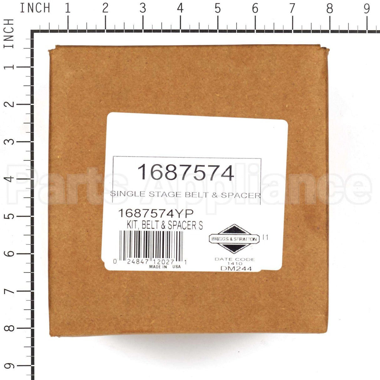 1687574YP Briggs & Stratton Kit Belt & Spacer Ss