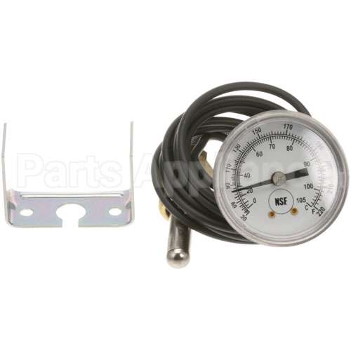 169100 Compatible Jackson Gauge, Temperature - 20-220, Palnut Rear