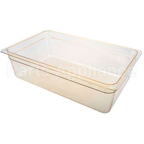 16HP-772 Compatible Cambro Pan, Food, H-Pan, Full, 6"D, Amber
