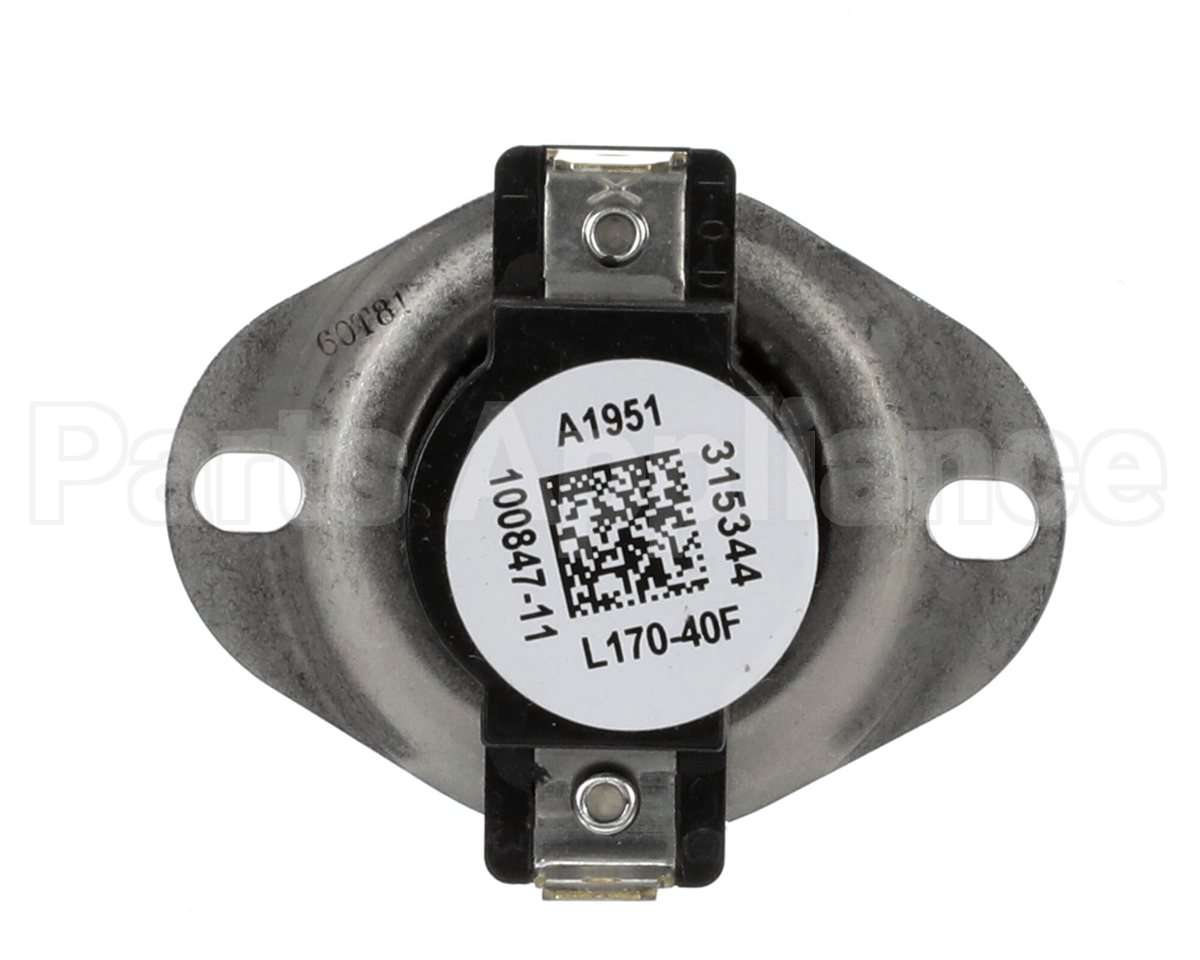 16W73 Lennox Control Limit 170F