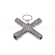 1701 Compatible TS Brass 4-Way Sill Cock Key