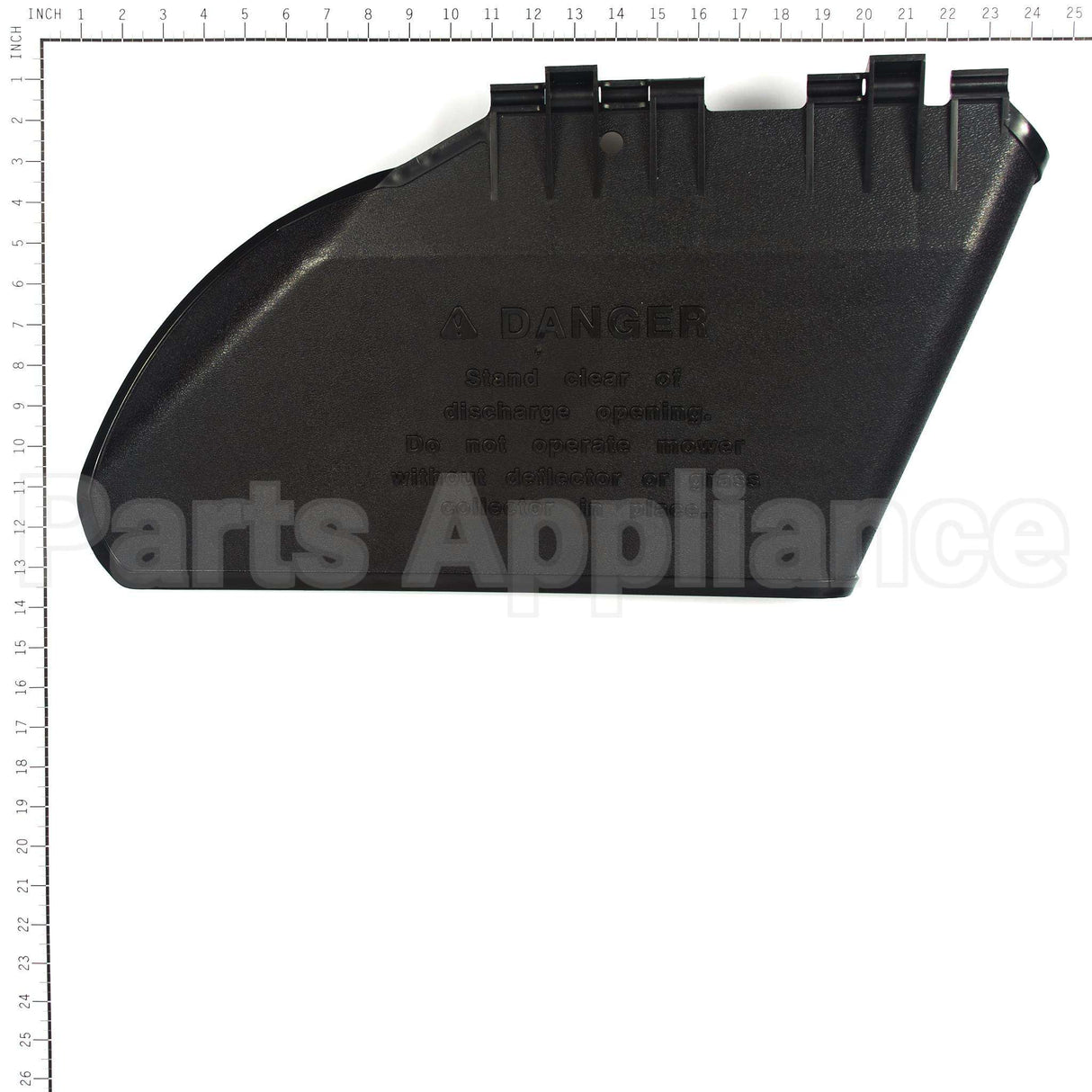 1705449SM Briggs & Stratton Deflector Black