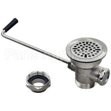 1710-1015-1000 Compatible Standard Keil Waste Drain - 3" Sink Opening, Twist