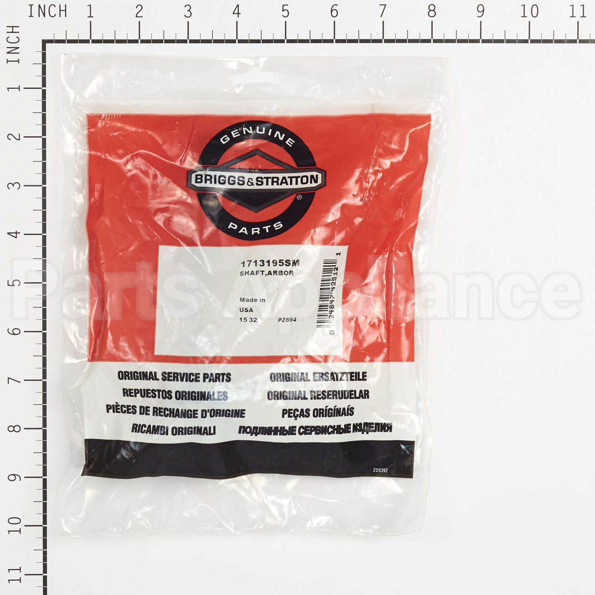 1713195SM Briggs & Stratton Shaftarbor