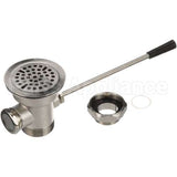 1715-1020-1000 Compatible Standard Keil Waste Drain - 3" Sink Opening, Lever