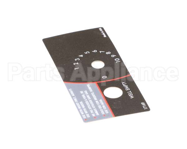 17169-1 Vollrath Label Control