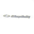 1722551SM Briggs & Stratton Decal-Simplicity Silv