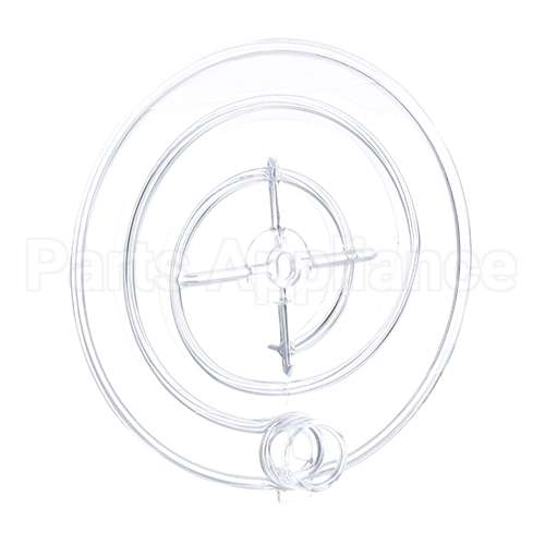 1735 Compatible Grindmaster Cover, Pump (F/Red/Blk Impeller)