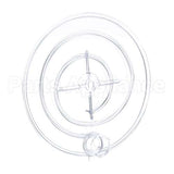 1735 Compatible Grindmaster Cover, Pump (F/Red/Blk Impeller)