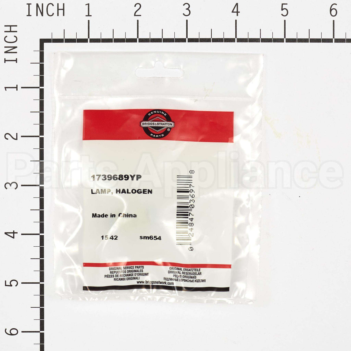 1739689YP Briggs & Stratton Lamp Halogen