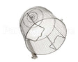 174477 Groen Tri-Basket, 40, 60, 80, 100 Gal, With Ha