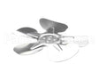 175011005D Hussmann Fan Bld 815 Deg Ccw Yellow