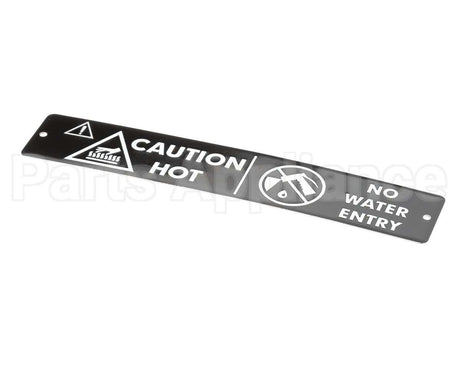 175636 Duke Label- Caution Hot 3/4"Hi