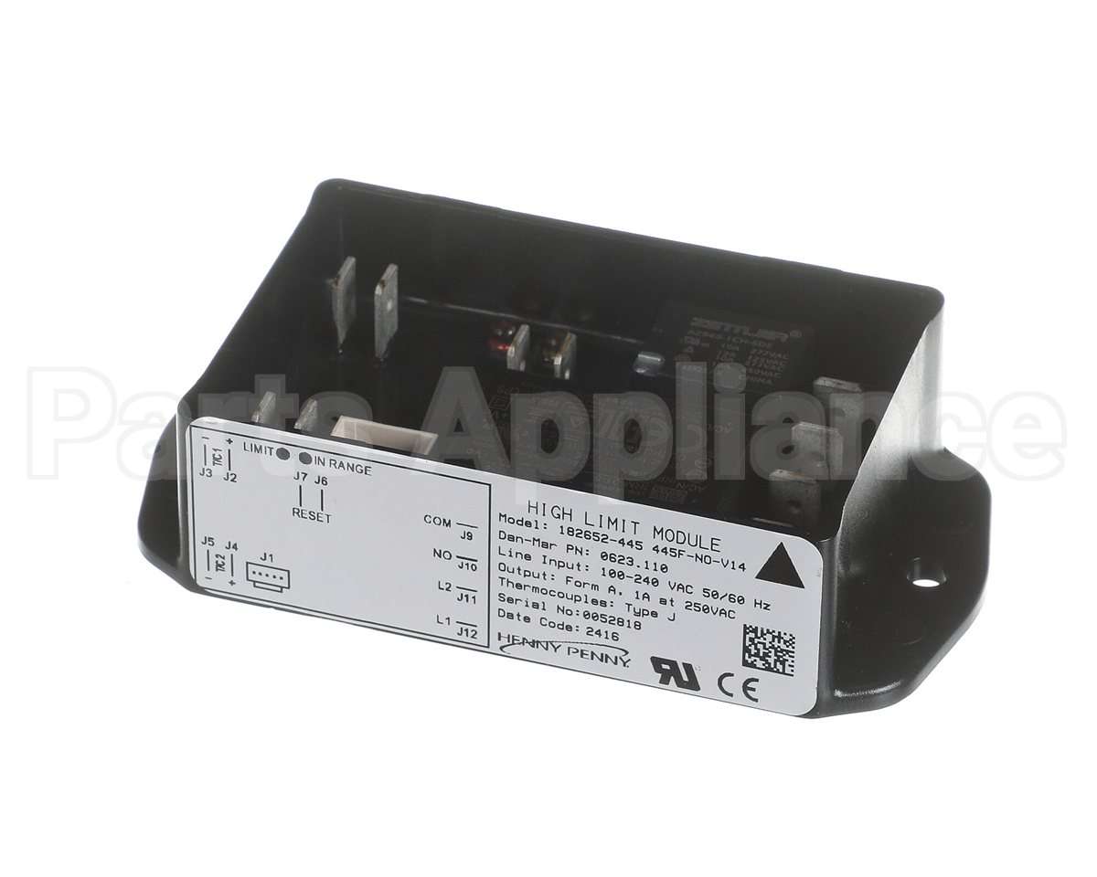 175915-009 Henny Penny Svc Pk-Hl Cntl 240V/445F-Blu
