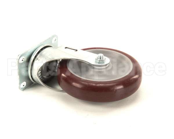 18301-5224 Carter Hoffmann 5 Swivel Red Poly Delrin
