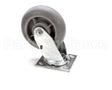 18301-6434 Carter Hoffmann 6 Grey Swivel Rubber Per