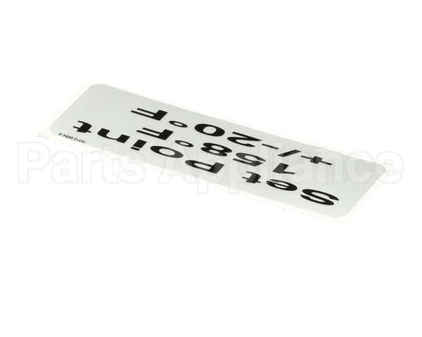 18312-0554 Carter Hoffmann Decal, 158 +/-15 Deg F