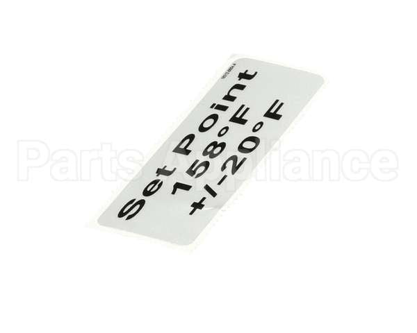 18312-0554 Carter Hoffmann Decal, 158 +/-15 Deg F
