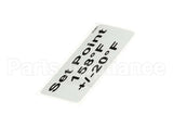 18312-0554 Carter Hoffmann Decal, 158 +/-15 Deg F