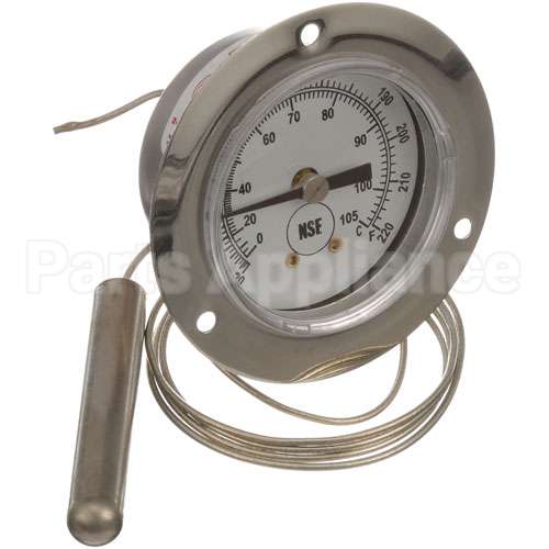18616-0014 Compatible Carter Hoffman Gauge, Temperature - 20-220, Flange Mount