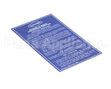 18899 Gaylord C6000 Mylar Faceplate