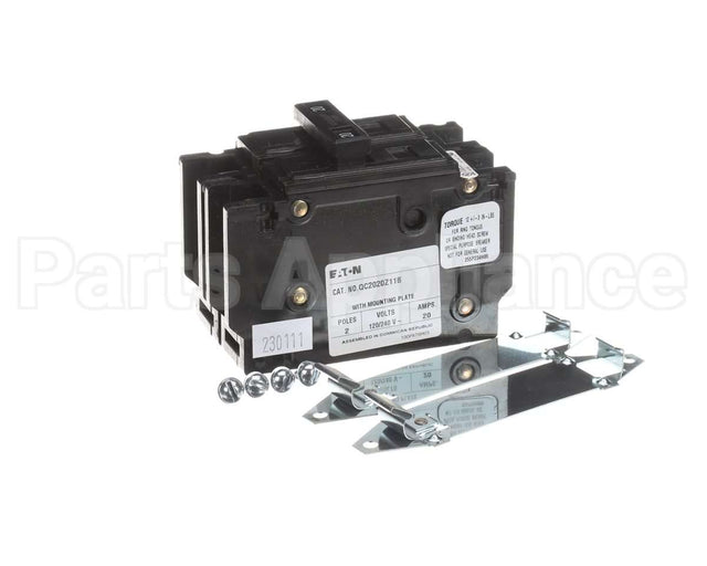 19-13097 Master-Bilt Circuit Breaker Qou-220 20 Amp