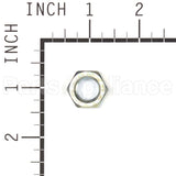 1913744SM Briggs & Stratton Nut-Hex Jam 1/2 Jam