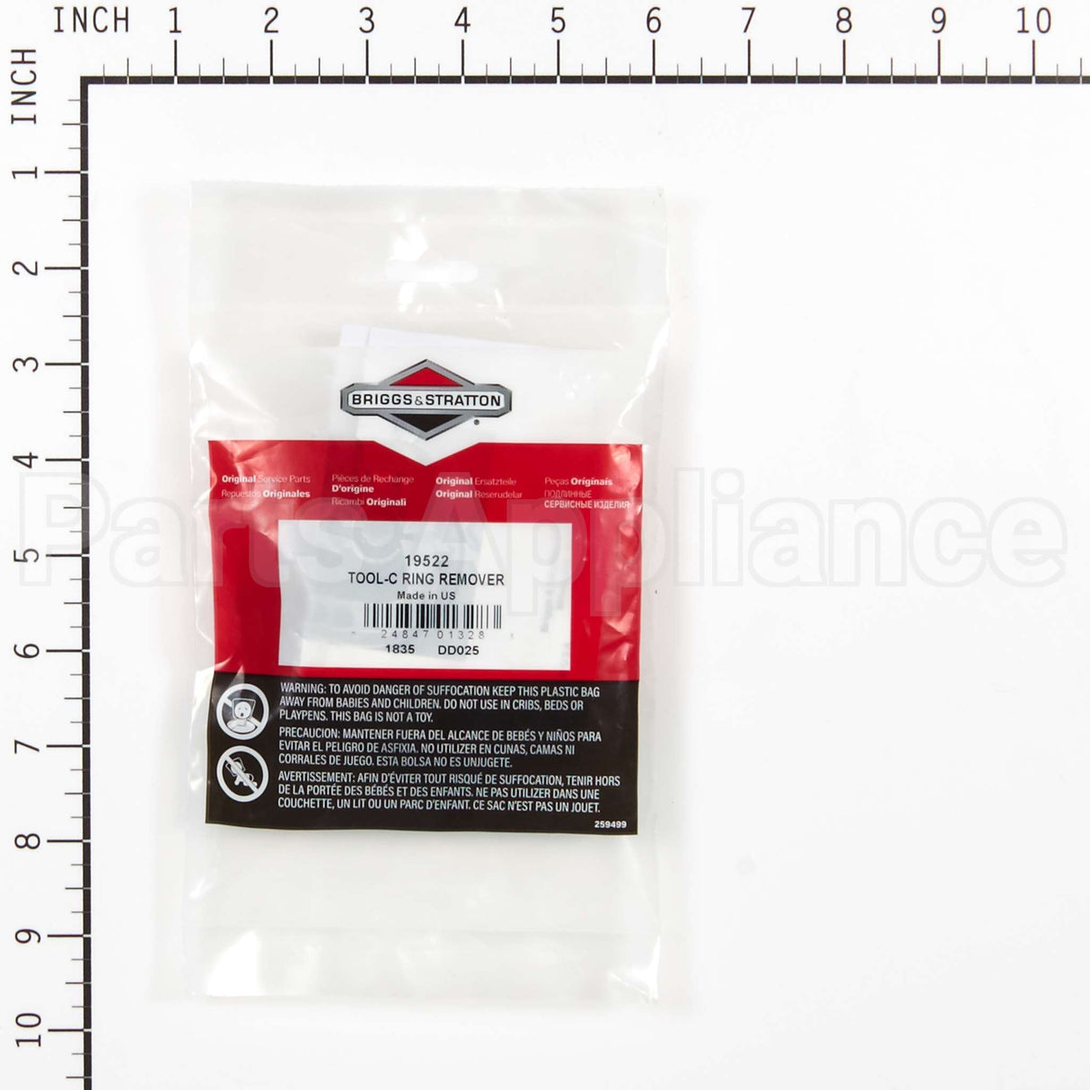 19522 Briggs & Stratton Tool-C Ring Remover