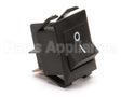 19620 Blodgett Switch, Rocker Dpst Mom Black
