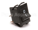 19620 Blodgett Switch, Rocker Dpst Mom Black
