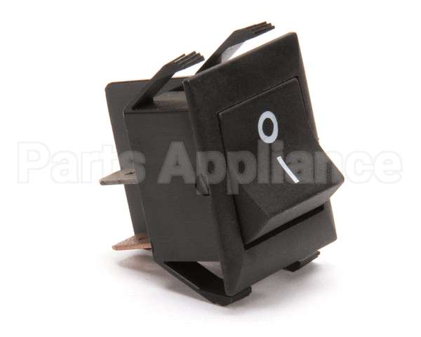 19620 Blodgett Switch, Rocker Dpst Mom Black