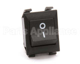 19620 Blodgett Switch, Rocker Dpst Mom Black