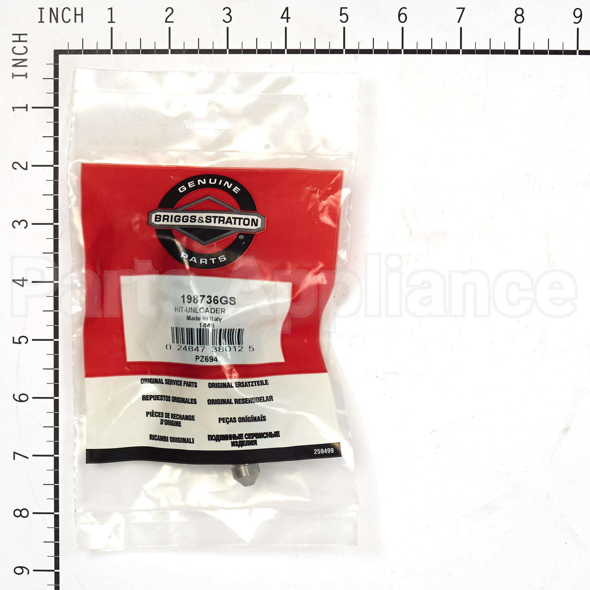 198736GS Briggs & Stratton Kit-Unloader