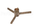 19T2025B0103 Vogt Ice Machines Bearing Bracket Machined 12"