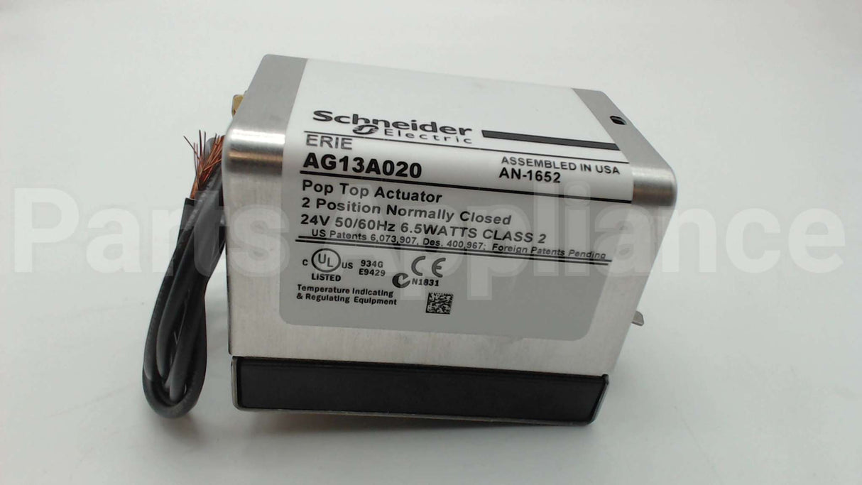 AG13A020 Schneider Electric (Erie) N/C Act.,On/Off,24V