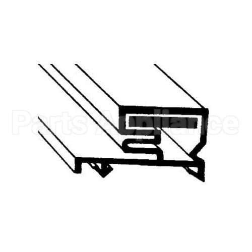 2-15093-0005 Compatible Midwest Appliance Parts Gasket, Door (30"X66")