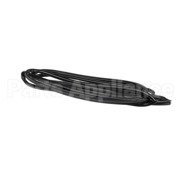 2-627GASKET Compatible Continental Ref Black Glass Door Gasket, 60X21X0.625