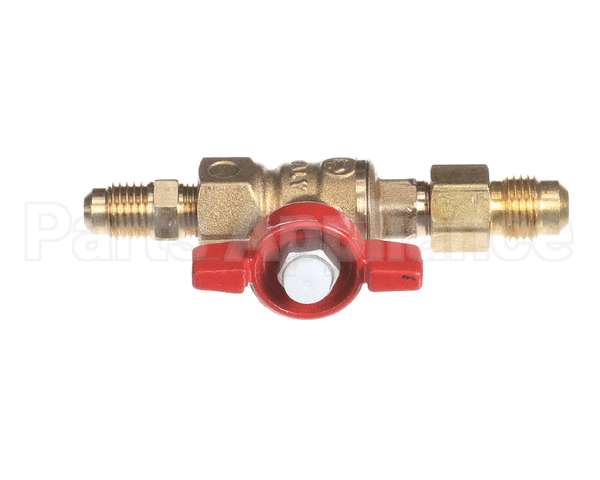 2.5450 Synesso Assembly, Steam Ball Valve Red Handle An