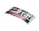 20-11836 Structural Concepts Label Danger Hot 1.25 X 3.0